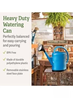 French Blue Watering Can 13 French Blue Watering Can -Plant Care Shop 06341 7