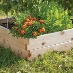 Cedar Raised Garden Bed – 3' X 6' -Plant Care Shop 06798 03 cedarraisedbed