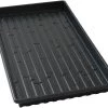 Lightweight Shallow Trays (with Holes) – 5 Count -Plant Care Shop 07291 01 blackshallowtray