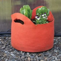 Smart Pot® Vivid Color, Mandarin Orange – 7 Gal. -Plant Care Shop 07525 02 oragne