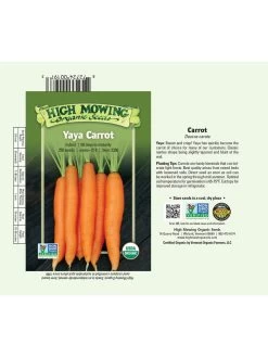 Yaya F1 Carrot Organic Seeds -Plant Care Shop 3 4 crop 8613674 01V 3 4