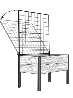 Space-Maker Pivoting Trellis, 4' -Plant Care Shop 8590247 001 tif