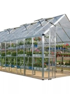 Canopia® By Palram Harmony™ Snap & Grow Greenhouse, 8' 25 Canopia® By Palram Harmony™ Snap & Grow Greenhouse, 8' -Plant Care Shop 8591043 03V tif