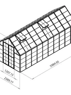 Canopia® By Palram Harmony™ Snap & Grow Greenhouse, 8' 38 Canopia® By Palram Harmony™ Snap & Grow Greenhouse, 8' -Plant Care Shop 8591043 11V tif