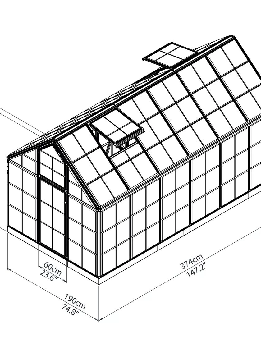 Canopia® By Palram Snap & Grow Greenhouses 14 Canopia® By Palram Snap & Grow Greenhouses - Image 12