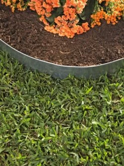 Galvanized Edging 44.5", Set Of 4 7 Galvanized Edging 44.5", Set Of 4 -Plant Care Shop 8596541 7784 tif