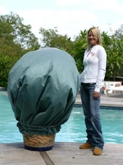 The Planket® Frost Protection Plant Cover, 10' Round -Plant Care Shop 8599102 01V tif