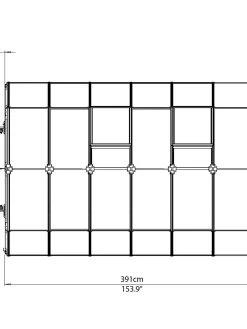 Canopia® By Palram Hobby Gardener Greenhouse, 8' -Plant Care Shop 8599332 04V tif