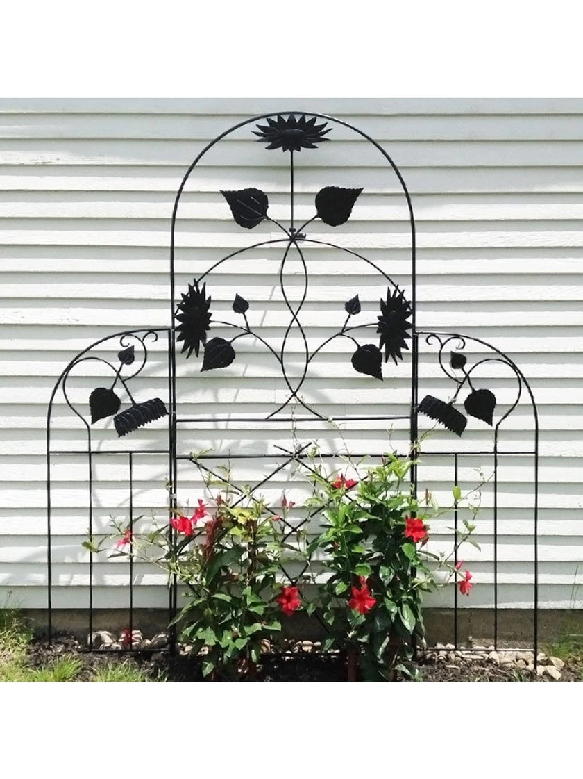 Achla Designs Sunflower Garden Trellis 4 Achla Designs Sunflower Garden Trellis - Image 2