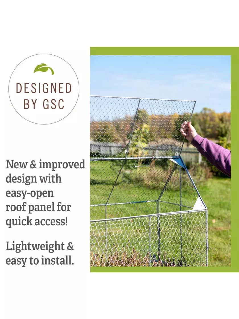 Chicken Wire Crop Coop 7 Chicken Wire Crop Coop - Image 5