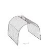 Chicken Wire Row Cloche Mid-Section, Extra Large -Plant Care Shop 8609413 5044 tif