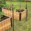 6 Panel Critter Fence With Gate -Plant Care Shop 8609844 8458 6 panel critter fence with gate 3 4