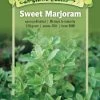 Sweet Marjoram Organic Seeds -Plant Care Shop 8610292 01v sweet marjoram organic seeds