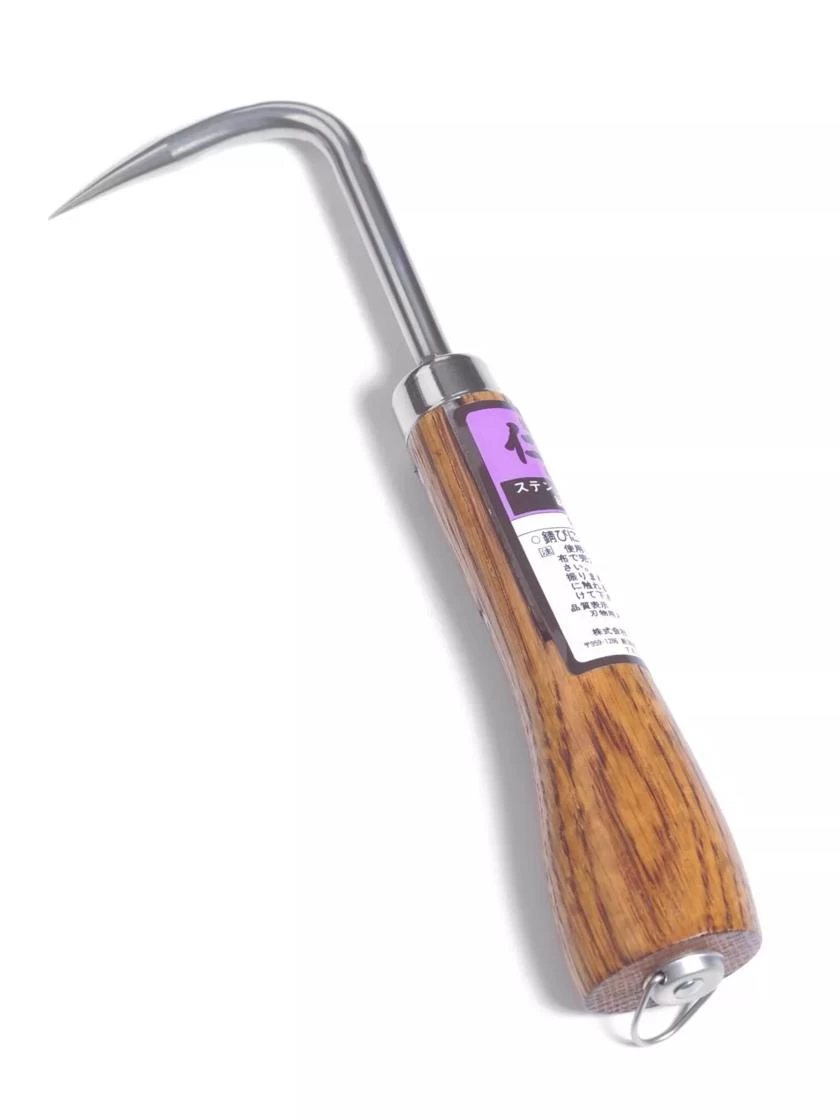 Nisaku Japanese Stainless Single Claw Cultivator 3 Nisaku Japanese Stainless Single Claw Cultivator