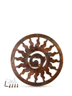 Rustic Sun Wall-Mount Garden Hose Hanger -Plant Care Shop 8611025 0828 tif
