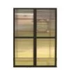 MONT Greenhouse Second Set Of Hinged Doors -Plant Care Shop 8611191 12v monticello greenhouse second set of hinged doors black