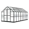 MONT Growers Edition Greenhouse, 8' X 16' -Plant Care Shop 8611196 mont 16 grower black