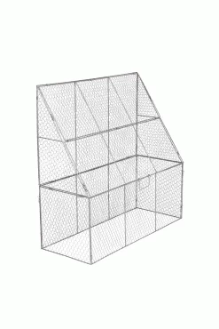 Chicken Wire Flat Back Crop Coop -Plant Care Shop 8611701 FlatBackCropCoop gif
