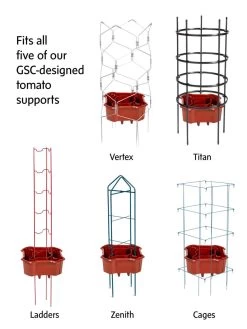 Deluxe Tomato Halos, Set Of 2 -Plant Care Shop 8612045 support composite tif