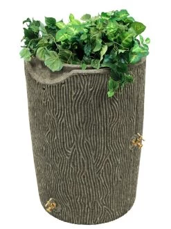 Impressions Bark 50 Gallon Rain Saver -Plant Care Shop 8612301 03V jpg