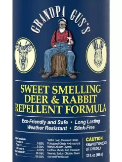 Grandpa Gus's Deer & Rabbit Repellent Spray 9 Grandpa Gus's Deer & Rabbit Repellent Spray -Plant Care Shop 8612427 03V 3 4