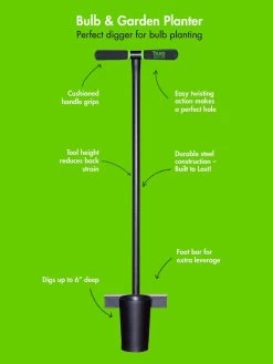 Yard Butler® Long Handled Bulb Planter -Plant Care Shop 8613157 03v
