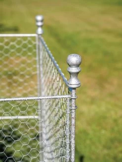 Tall Chicken Wire Critter Fence Extension Panel, Set Of 2 -Plant Care Shop 8613260 0082 1
