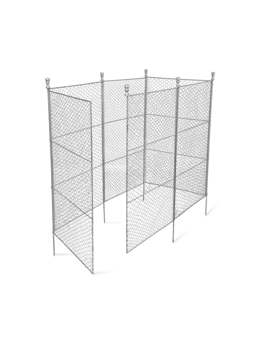 Tall Chicken Wire Critter Fence With Gate 11 Tall Chicken Wire Critter Fence With Gate - Image 9