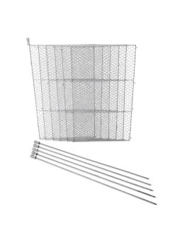 Tall Chicken Wire Critter Fence Extension Panel, Set Of 2 -Plant Care Shop 8613260 6107 1