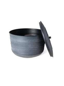 Ribbed Hose Pot With Lid -Plant Care Shop 8613332 5803