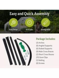 Titan Squash Tunnel -Plant Care Shop B07932DMCR plantsupport package includes