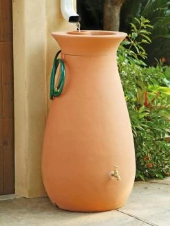 Rainwater Urn, 65 Gallon -Plant Care Shop GS37517 02 tif