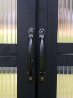 MONT Growers Edition Greenhouse, 8' X 16' -Plant Care Shop bk door handles 2000 300 dpi 2