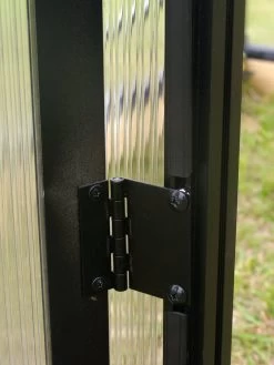 MONT Growers Edition Greenhouse, 8' X 8' -Plant Care Shop bk door hinge 2000 300dpi 3